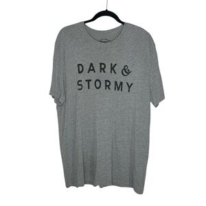 LUCKY BRAND Dark and Stormy Gray Tee size XL